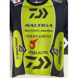 Daiwa Team Jersey Tişört (Fit) Yeşil-Siyah