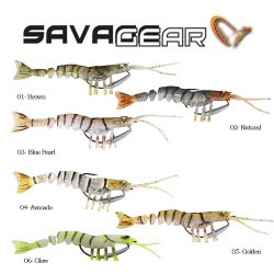 Savage Gear Tpe Manic Shrimp 6.6 cm 4 gr Suni Yem